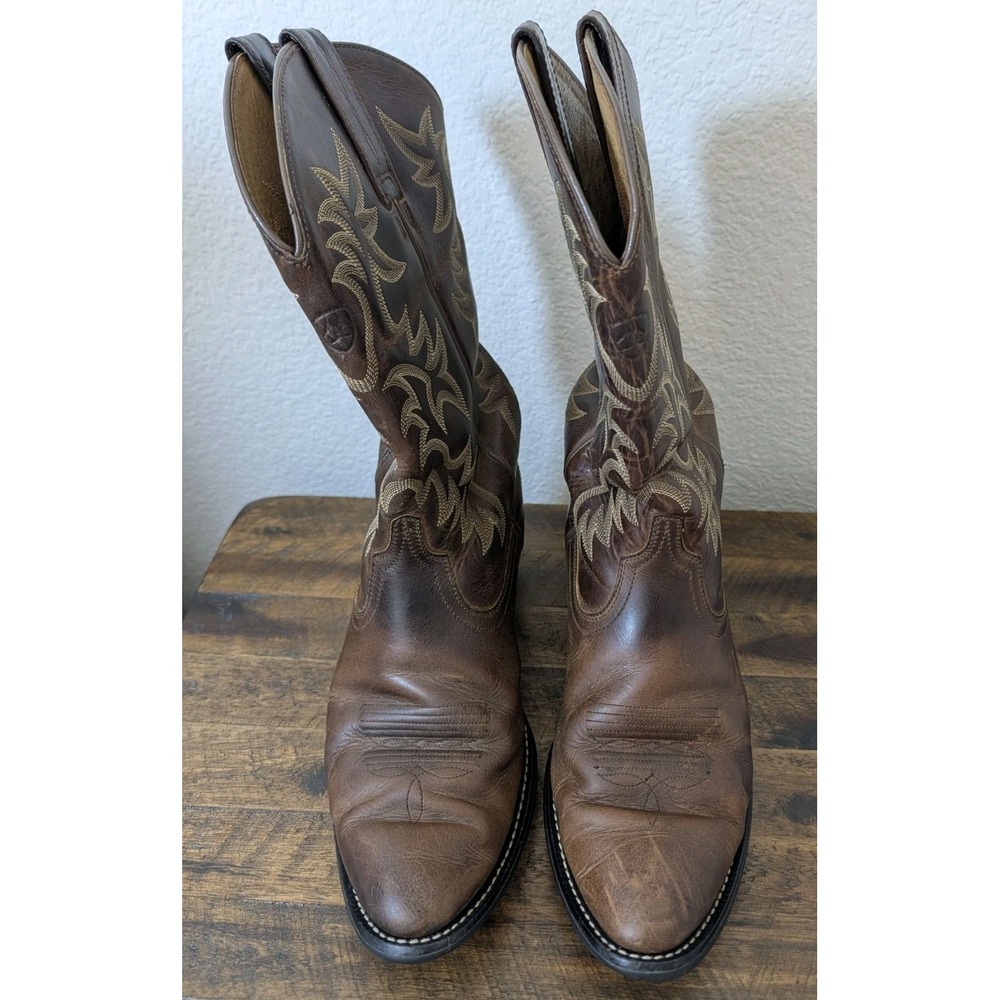 Ariat Men's Heritage R Toe Western Boots - Style 10002204